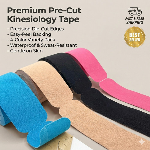 5cm kinesiology tape pre - 5cm, 5m