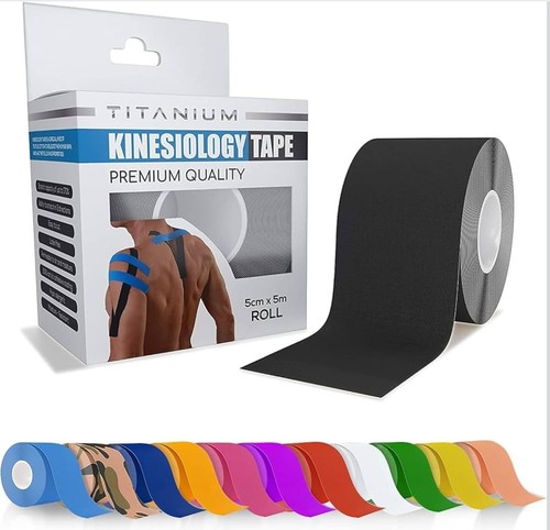 Titanium 5cmx5m kinesiology - titanium,