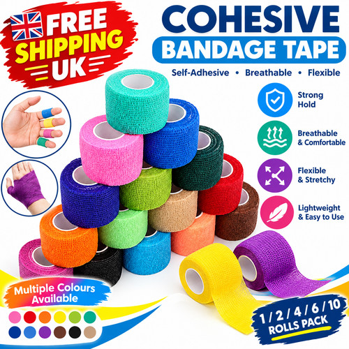 Self adhesive sports bandage - self,