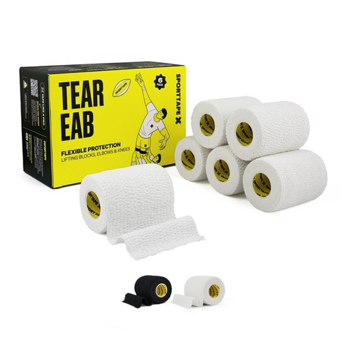 Rolls sporttape tear eab - tear,